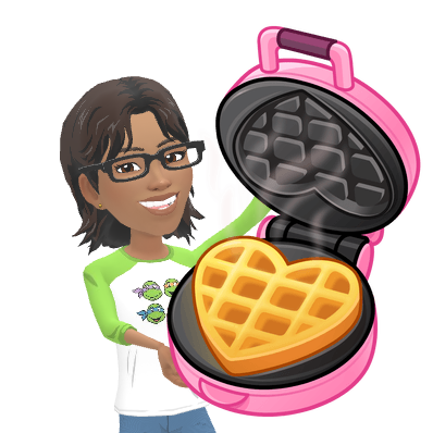 Ree making breakfast with a waffle maker