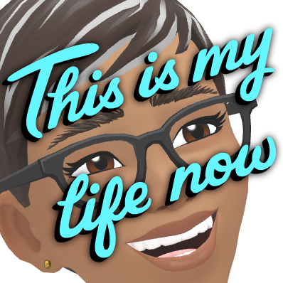 Ree settling into caravan life beneath the words This Is My Life Now